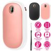 Rechargeable Hand Warmer Electric Hand Heater Portable Reusable Pocket Warmer Power Bank with Digital Display 2 Levels Double-sided Heating