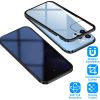Privacy Magnetic Phone Case 360° Full Protection Anti Spy Phone Cover Double Sided Tempered Glass Magnet Absorption Fit for IOS Phone 13 Pro