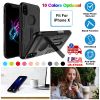 Rugged Phone Case for iPhone X Drop-protection Phone Case with Kickstand Heavy Duty Dual Layers Phone Protective Cover
