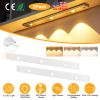 2Pack Rechargeable Cabinet Light Motion Sensor Light Cordless LED Closet Lamp 3 Colors Dimmable Light for Kitchen Cabinet