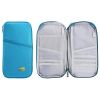 Travel Passport Wallet 12Cells Ticket ID Credit Card Holder Water Repellent Documents Phone Organizer Zipper Case Business Trip Daily Use