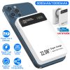 10000mAh Magsafe 3 In 1 Portable Charger PD22.5W Magnetic Fast Charger Fast Charging Power Bank Fit For IOS Phone 15/14 Samsung Galaxy S24 And More