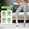 Women\'s High Waist Workout Leggings Tummy Control Compression Yoga Tight Pants Gym Pants Athletic Running Leggings with 25In Inseam No Front Seam