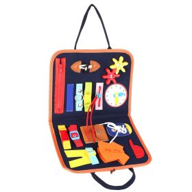 Kids Busy Board Sensory Activity Board Preschool Learning Toys Montessori Educational Gift for 1-6 Years Old Baby Toddler Girls Boys (Option: SensoryBoardToy D)