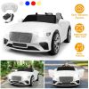 Kids Electric Ride On Car with Parental Remote Control Early Education Music Swaying Car Lights With 3 Adjustable Speeds