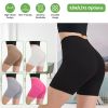 Women\'s High Waist Biker Shorts Tummy Control Pants Athletic Leggings Spandex Booty Shorts with 6.3In Inseam No Front Seam for Workout Yoga Running V