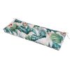 Bench Seat Cushion For Indoor Outdoor Furniture Non Slip Long Chair Cushion with Ties Strap Waterproof Swing Cushion 51.18x19.68IN For Garden Patio Ba
