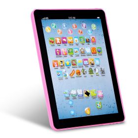 Baby Learning Tablet Educational Mini Pads Toys Touch Learn Toddler Tablet For ABC Numbers Words Gift For Boys Girls Aged 1-6 Year Old Kids (Option: BabyLearningTablet Pink)