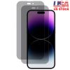2Pcs Privacy Screen Protectors Tempered Glass Screen Film Full Coverage Screen Protector Fit for iPhone 14/14Plus/14Pro/14Pro Max/13/13Pro/13Max/12/12