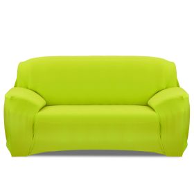 Sofa Cover Printed Stretch Sofa Furniture Cover Soft Sofa Slipcover Polyester Furniture Protector Cover (Option: SofaCover Green3S)