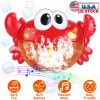 Frog Musical Bubble Bath Maker Baby Bath Toys for Bathtubs Toddler Bubble Machine for Bath Fun