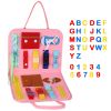 Kids Busy Board Sensory Activity Board Preschool Learning Toys Montessori Educational Gift for 1-6 Years Old Baby Toddler Girls Boys